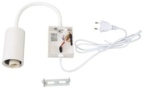 Brilagi - Lampada flessibile da muro SELE 1xGU10/30W/230V bianco