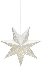 Decorazione luminosa con motivo natalizio in argento ø 45 cm Solvalla - Markslöjd