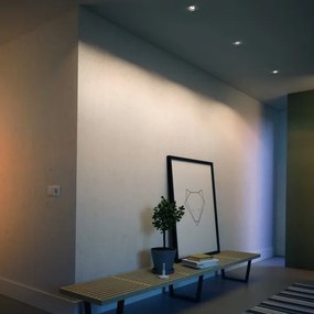 Philips 50193/31/PN - Set 3x faretti LED RGBW dimmerabili da incasso, 1x GU10/4,8W/230V, bianchi + telecomando