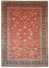 Kashan Tappeto persiano 440x300 Rosso (Iran) Annodato A Mano