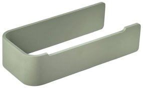 Porta carta igienica da parete verde chiaro in metallo Ume – Zone