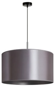 Duolla - Lampadario a sospensione con filo CANNES 1xE27/15W/230V diametro 45 cm argento