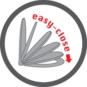 Sedile WC con chiusura Easy-Close (automatica) 37 x 44,5 cm Ostuni – Wenko