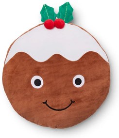 Cuscino decorativo in plush a tema natalizio 35x35 cm Christmas Pudding – Catherine Lansfield