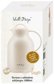 Thermos beige , 1 l - Vialli Design