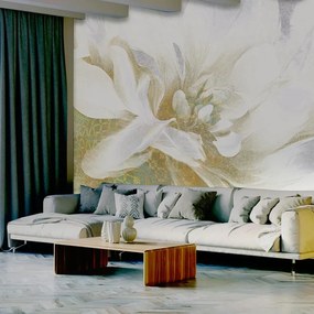 Fotomurale Peonia, giallo 400X300 cm