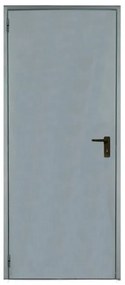 Porta per cantina tamburata battente TAM grigio L 70 x H 205 cm reversibile