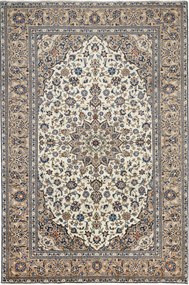 Kashan Tappeto 200 x 300 Beige (Iran) Annodato A Mano