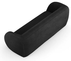 Divano in tessuto bouclé grigio scuro 230 cm Essen - Cosmopolitan Design