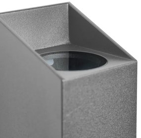 Nordlux - Applique da esterno NICO 2xGU10/35W/230V IP54 antracite