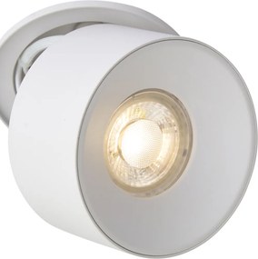 Faretto da incasso moderno bianco GU10 50mm - Echo