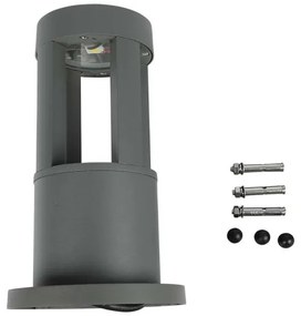 LED Lampada da esterno LED/10W/230V 25cm 4000K IP65 grigio