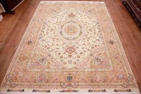 Tabriz Tappeto persiano 390x290 (Iran) Annodato A Mano