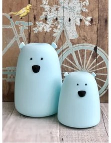 Lampada touch LED RGB per bambini BEAR LED/0,8W/5V bianca + USB