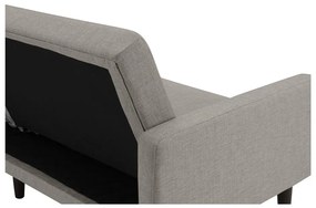 Divano letto grigio chiaro 198 cm Room - Støraa