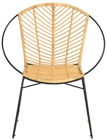 Sedia da giardino in rattan Carla - Bonami Selection