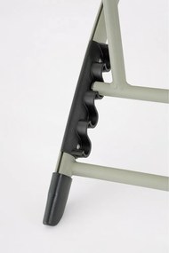 Sdraio da giardino grigio tortora in metallo regolabile/pieghevole Taylor – Bizzotto