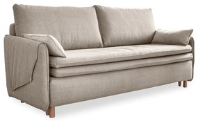 Divano letto beige 207 cm Simon - Miuform
