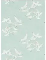 Vintagetapete Seagulls von Sanderson - Eau de Nil