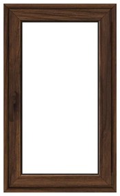 Finestra in PVC effetto legno noce L 60 x H 100 cm, 1 anta apertura a destra