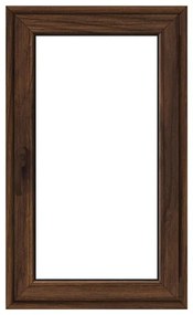 Finestra in PVC noce L 60 x H 100 cm, 1 anta apertura a destra