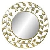 Specchio da parete DKD Home Decor Specchio Albero Dorato Metallo (80 x 2 x 80 cm)