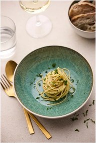 Ciotolina bianca/verde in gres 400 ml Gastro White/Green – Bitz