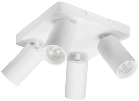 Rabalux 73088 - Faretto YORLI 4xGU10/7W/230V bianco