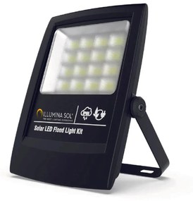 Faro Energia Solare Led 1680 Lumen con Illuminazione Programmabile