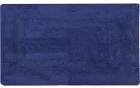 Tappeto bagno 50x80 cm cotone blu