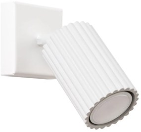 Faretto bianco 8x16 cm Gleam – Sollux