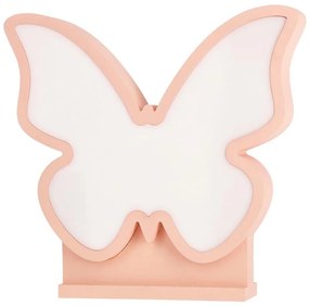 Lampada da scrivania per bambini a LED BUTTERFLY LED/14W/230V rosa