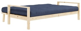 Divano letto blu scuro 205 cm Knob - Karup Design