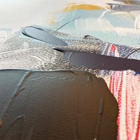 Quadro con elementi dipinti a mano 70x100 cm Cro – Styler