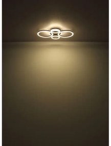 Globo 48039-40 - Lampada LED da soffitto LORETTA LED/40W/230V Ø35,5x53 cm nera