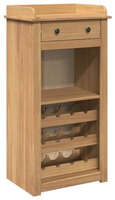 Cantinetta per vini panama 57x40x111,5cm legno massello di pino