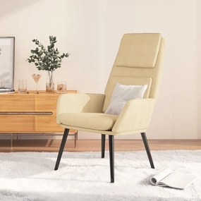 Sedia Relax Crema İn Tessuto /