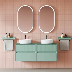 Mobile da bagno sotto lavabo rovere chiaro L 61 x H 52 x P 47 cm, lavabo non incluso