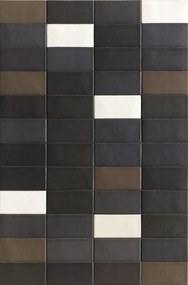 Mutina Lane Mono Piastrella In Gres Porcellanato Smaltato Cm 7,9x16 Black