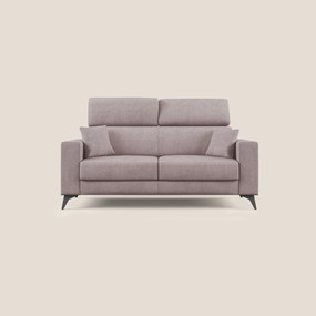 Pegaso divano letto con poggiatesta reclinabili e rivestimento T02 rosa