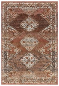 Tappeto rosso-marrone 170x120 cm Zola - Asiatic Carpets