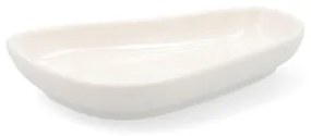 Vassoio per aperitivi Quid Select Irregolare Ceramica Bianco (12,5 cm) (Pack 12x)