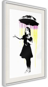 Poster  Banksy: Nola  Cornice Quadri Cornice d'oro, Larghezza x Altezza Home decor 30x45