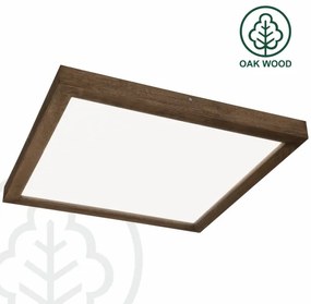 Brilagi-LED Plafoniera da bagno WOODY FRAME LED/50W/230V 60x60 cm IP44 rovere noce
