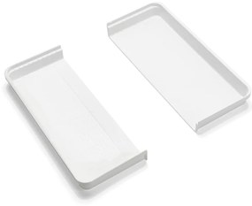 Credenza in plastica grigia e bianca per cassetto 58,5 x 41,5 cm - Addis