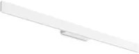 Applique Da Parete Contemporaneo Linea Alluminio Bianco Led 20W 3000K Ip54