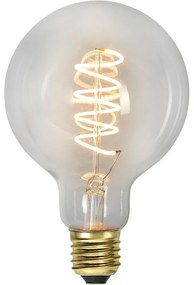 Lampadina LED calda a filamento dimmerabile E27, 4 W Spiral Filament - Star Trading