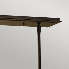 Lampadario Contemporaneo Remy Metallo Bronzo Antico Oro 4 Luci E27