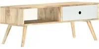 Tavolino da Caff 90x50x40 cm in Legno Massello di Mango cod mxl 26646