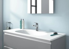 Ideal Standard Tesi T350801 Lavabo Top 100x45 con Foro centrale Bianco lucido